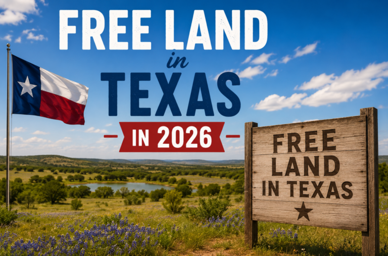 Free Land in Texas in 2026
